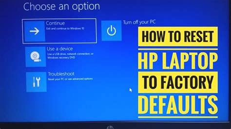 thanks Comment. . How to reset hp thin client to factory defaults